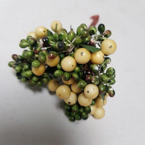 Artificial Snow Berry 15cm