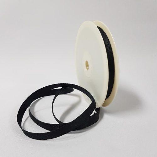 Cotton Ribbon 10mm Black