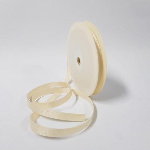 Cotton Ribbon 10mm Cream