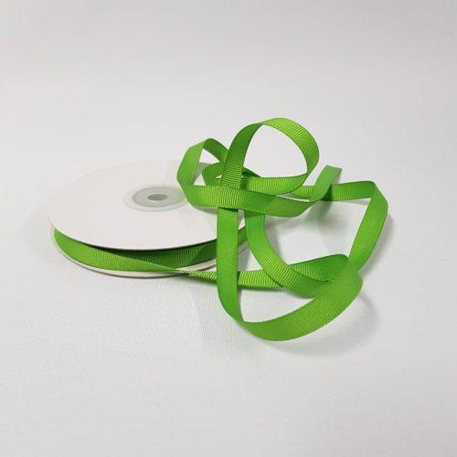 Grosgrain Ribbon 10mm Apple Green