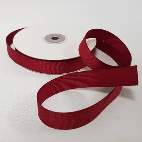 Grosgrain Ribbon 15mm Currant