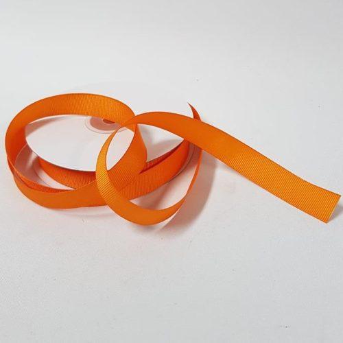 Grosgrain Ribbon 15mm Tangerine
