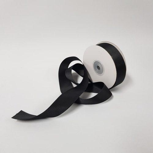 Grosgrain Ribbon 25mm Black