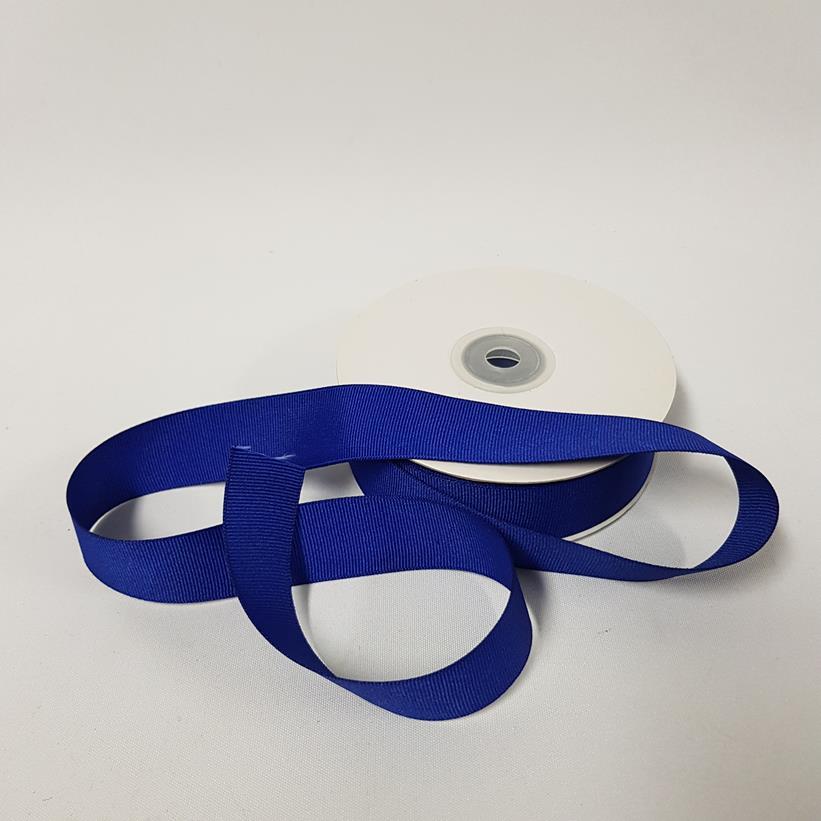 Grosgrain Ribbon 25mm Cobalt