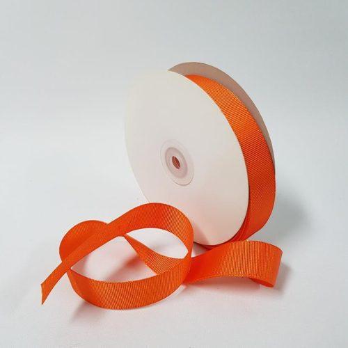 Grosgrain Ribbon 25mm Orange