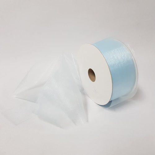Organza Ribbon 50mm Baby Blue