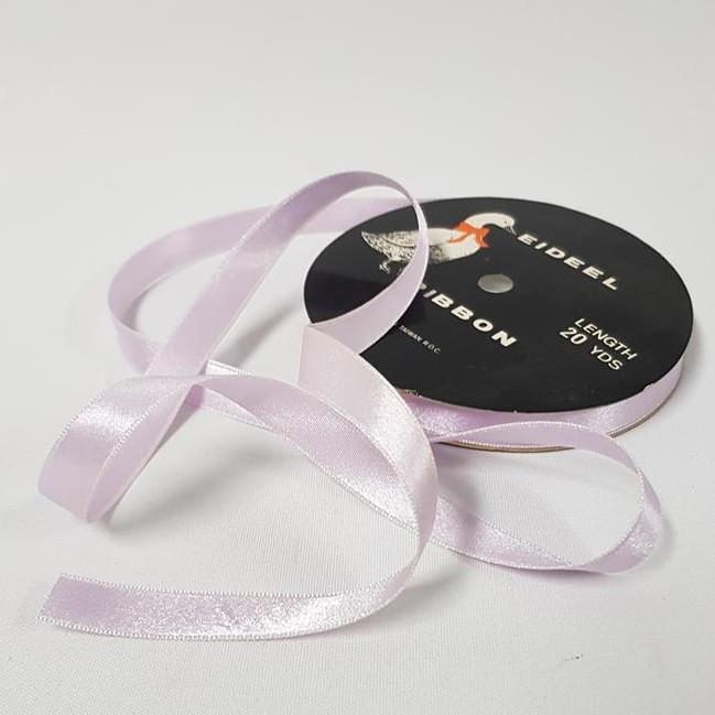 Satin Double sided 14mm Lavender