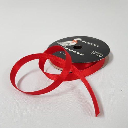 Satin Double sided 14mm Red