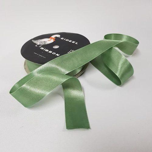 Satin Double sided 25mm Green