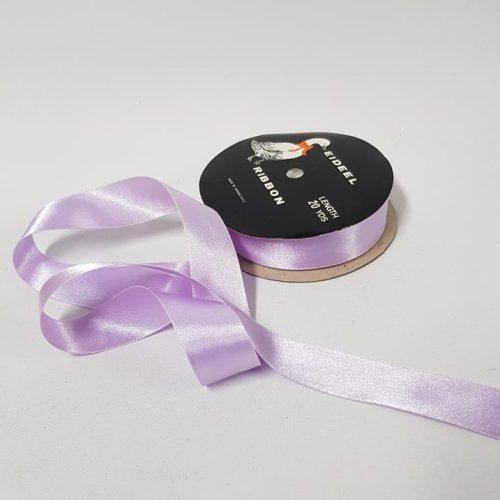 Satin Double sided 25mm Lavender
