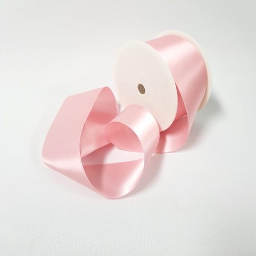 Satin Double sided 50mm Baby Pink