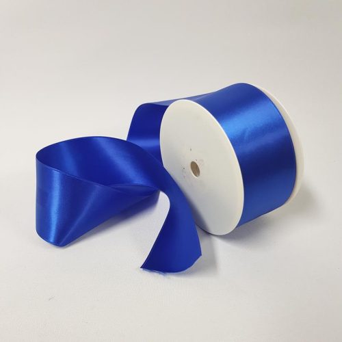Satin Double sided 50mm Royal Blue