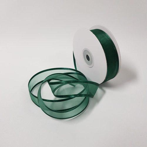 Satin Edged Ribbon 22mm Hunter Green