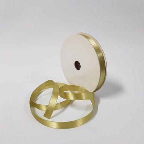 Satin Ribbon Single sided 10mm Sage