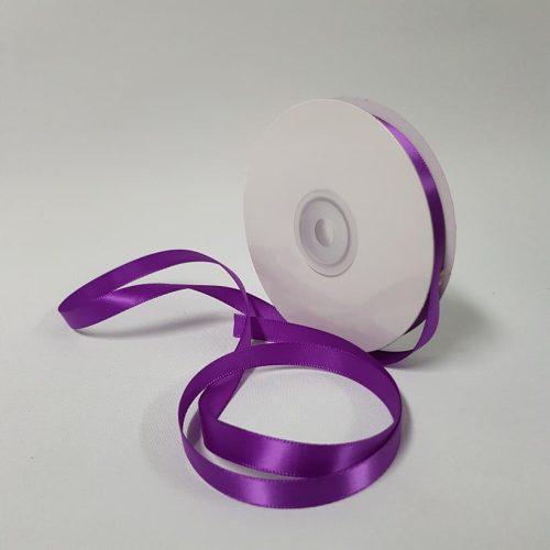 Satin Ribbon Single sided 10mm Violet