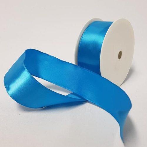 Satin Ribbon Single sided 38mm Aqua
