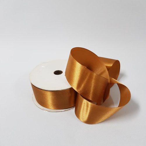 Satin Ribbon Single sided 38mm Bronze