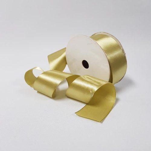 Satin Ribbon Single sided 38mm Sage