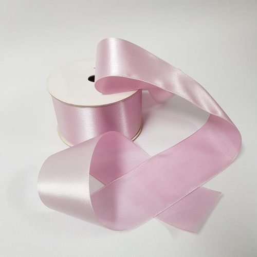 Satin Ribbon Single sided 50mm Dusty Pink