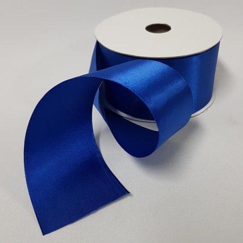 Satin Ribbon Single sided 50mm Navy Blue
