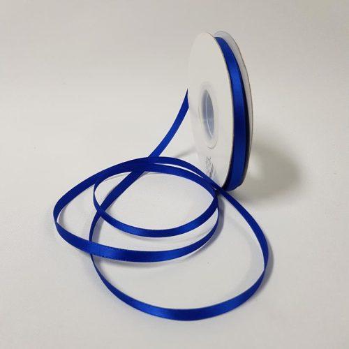 Satin Ribbon Single sided 6mm Royal Blue