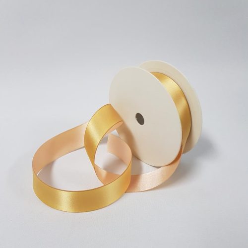 Satin Ribbon Two Toned 25mm Moss Beige