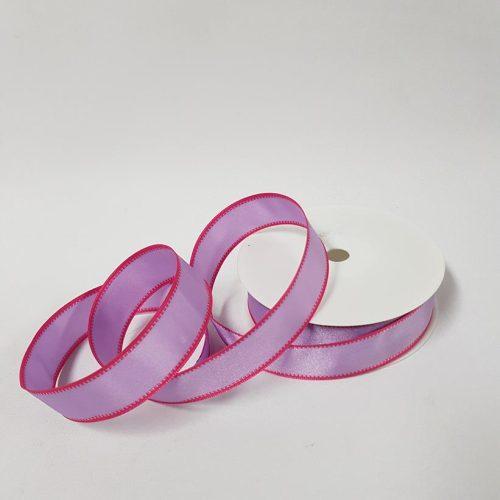 Taffeta Two Toned Wired Ribbon 25mm Purple