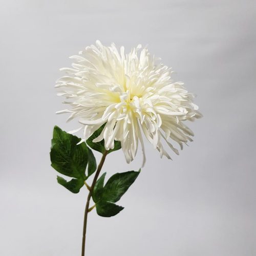 Artificial Chrysanthemum Alora 65cm White