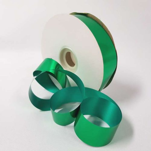 Florist Tear Ribbon 30mm x 91 Metres Green