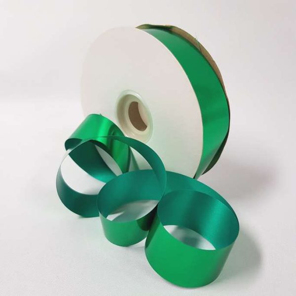 Tear Ribbon Florist Tear Ribbon 30mm x 91 Metres Green - Desflora