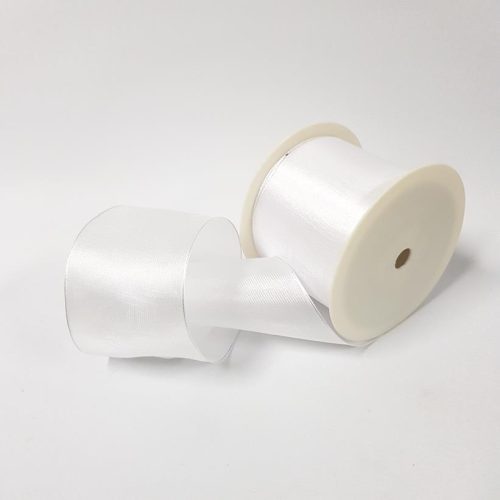 Para Silk Ribbon 70mm White