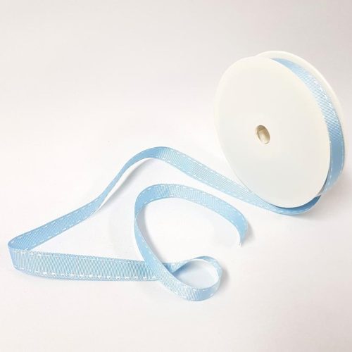 Stitch Up Grosgrain Ribbon 15mm Baby Blue