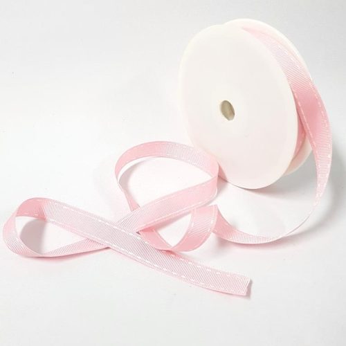Stitch Up Grosgrain Ribbon 15mm Baby Pink