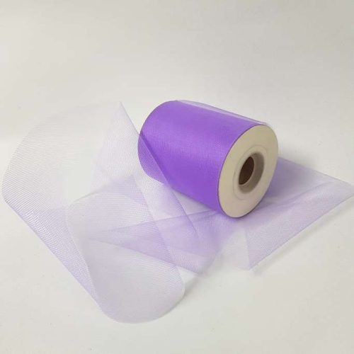 Tulle Roll 100mm Light Orchid