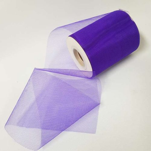 Tulle Roll 100mm Purple