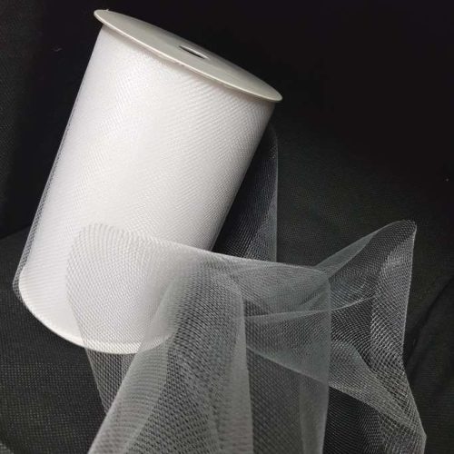 Tulle Roll 150mm White