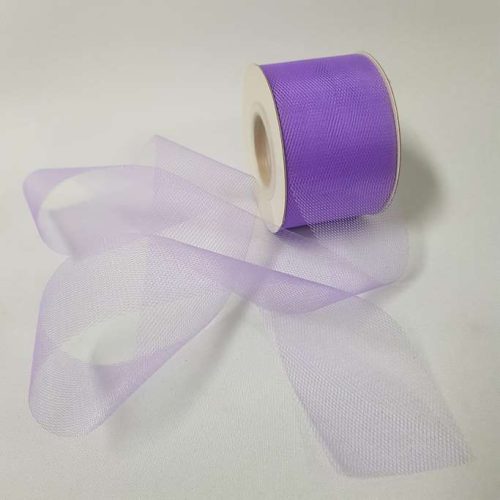 Tulle Roll 50mm Light Orchid