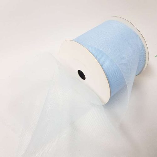 Tulle Roll 75mm Baby Blue