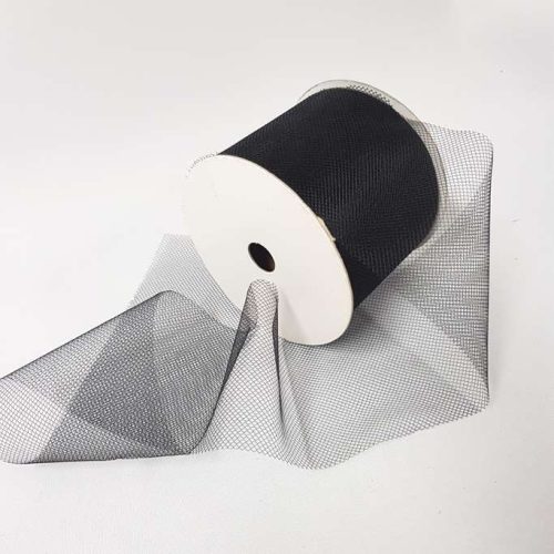Tulle Roll 75mm Black