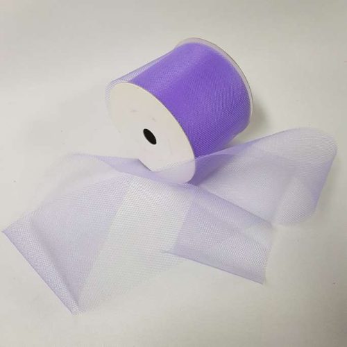 Tulle Roll 75mm Lavender