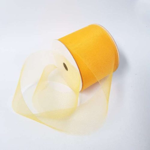 Tulle Roll 75mm Yellow