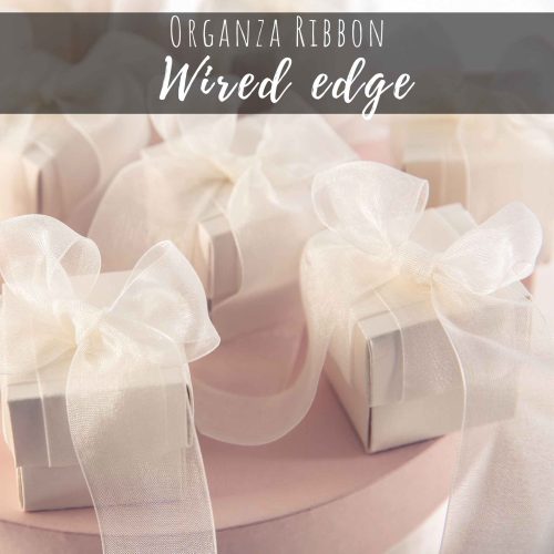 Wired Edge Organza Ribbon