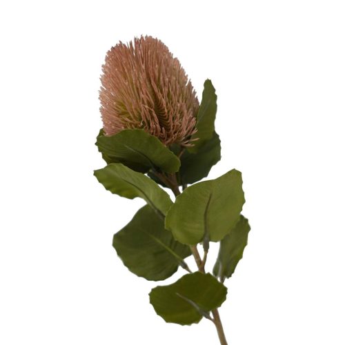Artificial Banksia Bax Pink 59cm