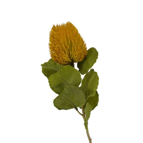 Artificial Banksia Bax Yellow 59cm