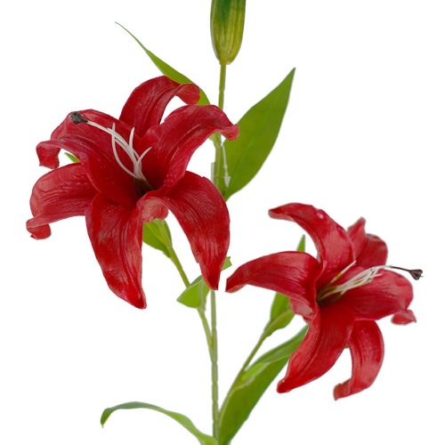 Artificial Casablanca Lily Red 69cm