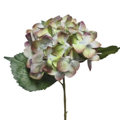 Artificial Hydrangea Hillary Mauve-Green 63cm