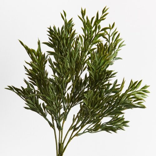 Artificial Ruscus Bush Dark Green 40cm