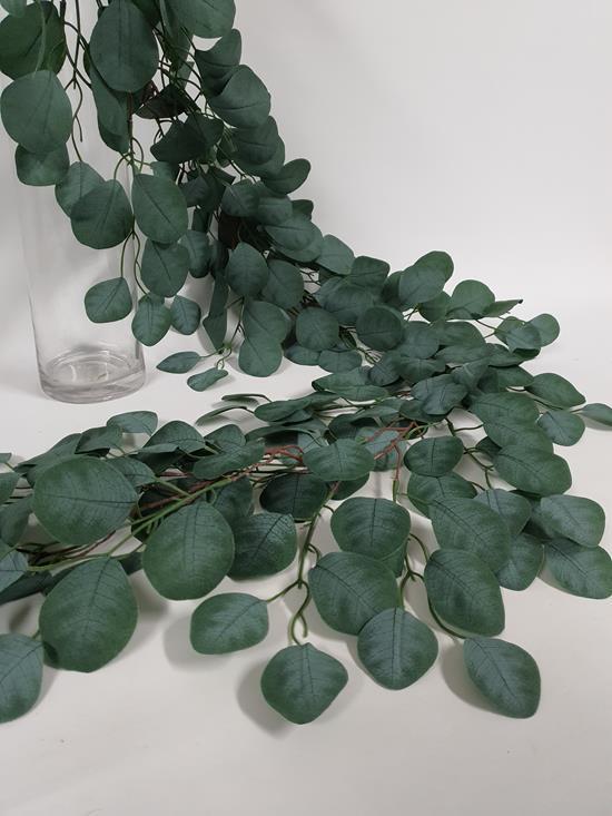 Artificial Eucalyptus Silver Dollar Garland 186cm - Image 3