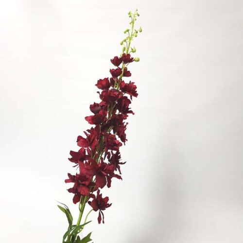 Artificial Delphinium Aurora Burgundy 120cm