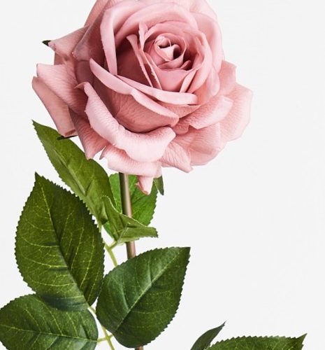 Artificial Rose Anna Dusty Pink 75cm